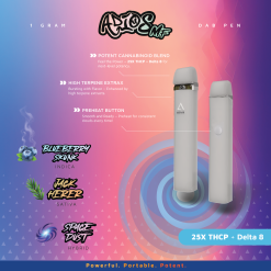 Alternative view of THCP 1G Dab Pen | Adios MF